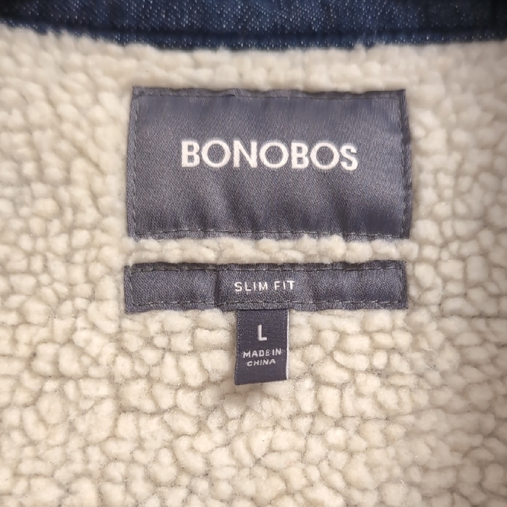 Bonobos Men's Navy Shirt Jacket - Picture 2 of 4